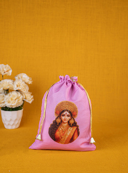 Amman Face String Bag - 10x8 inch - WBG1891