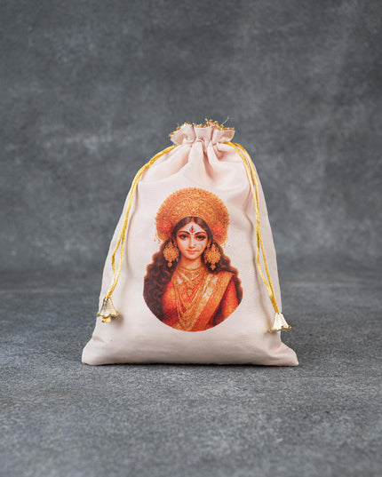 Amman Face String Bag - 10x8 inch - WBG1891