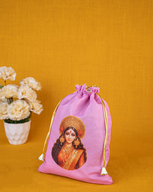 Amman Face String Bag - 10x8 inch - WBG1891