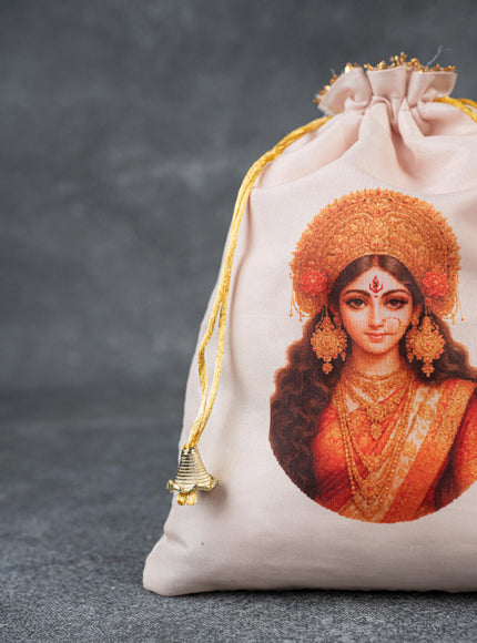 Amman Face String Bag - 10x8 inch - WBG1891