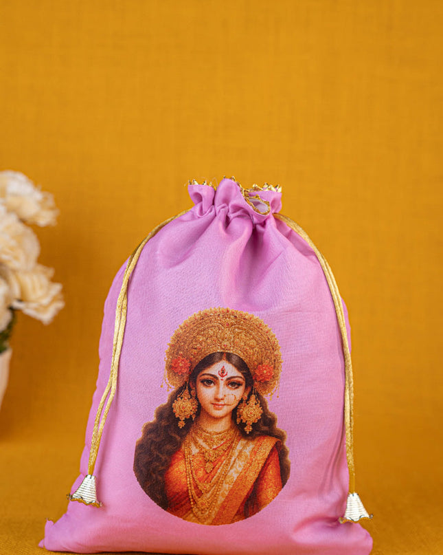 Amman Face String Bag - 10x8 inch - WBG1891