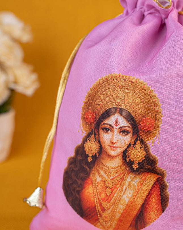 Amman Face String Bag - 10x8 inch - WBG1891