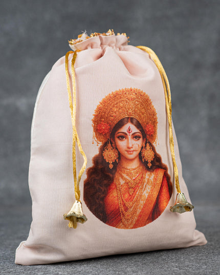 Amman Face String Bag - 10x8 inch - WBG1891