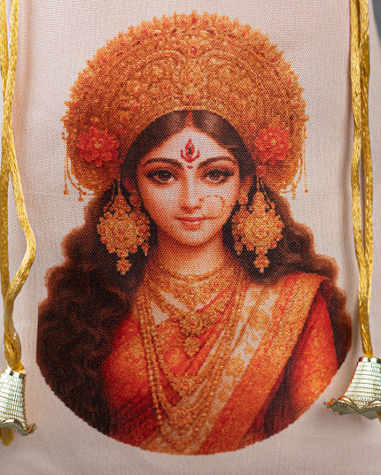 Amman Face String Bag - 10x8 inch - WBG1891