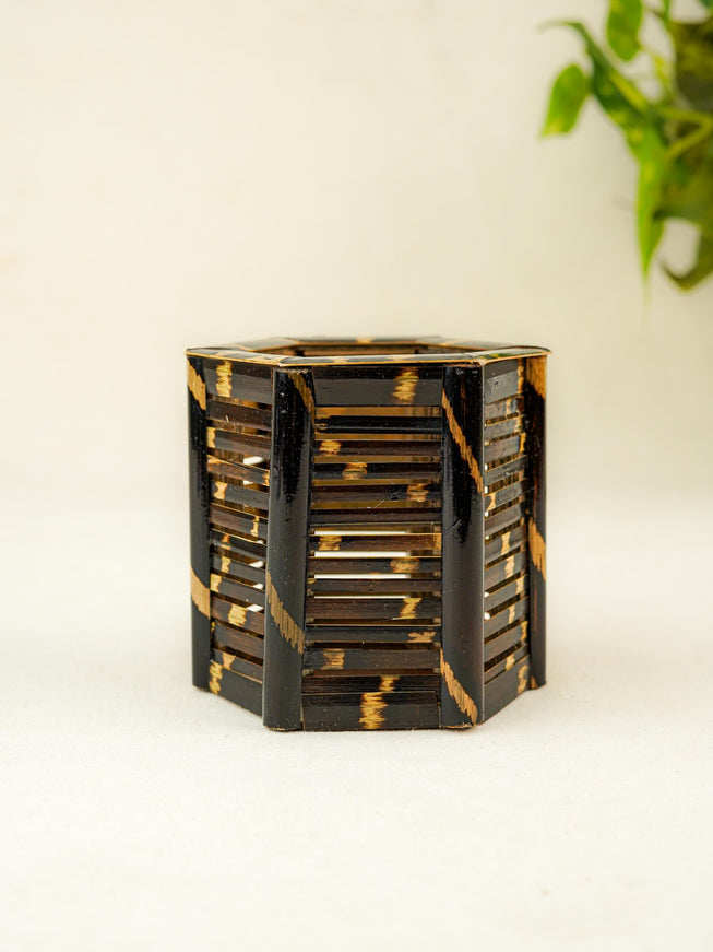 Bamboo - Pen Stand - 4 inch - WBG1958