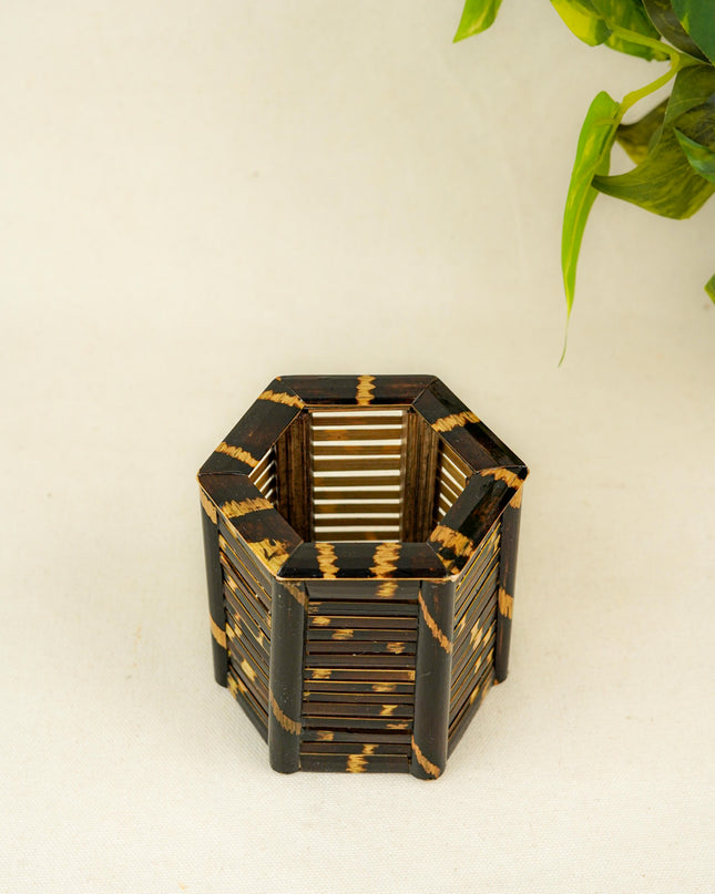 Bamboo - Pen Stand - 4 inch - WBG1958