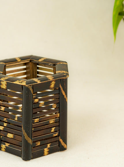 Bamboo - Pen Stand - 4 inch - WBG1958