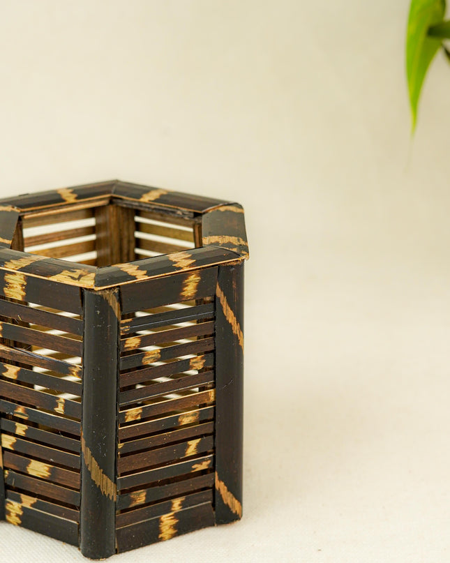 Bamboo - Pen Stand - 4 inch - WBG1958