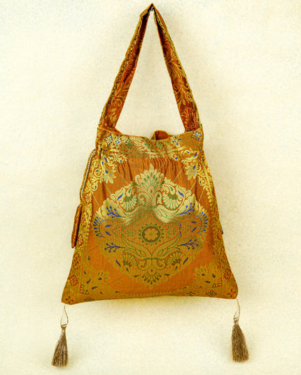 Banarasi Potli Bag - 10x9 Inch - WBG1989