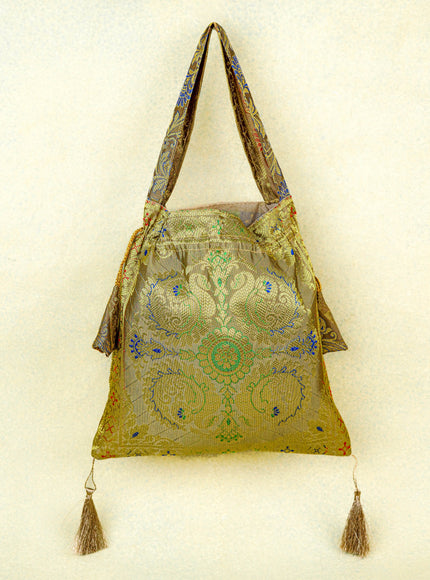 Banarasi Potli Bag - 10x9 Inch - WBG1989