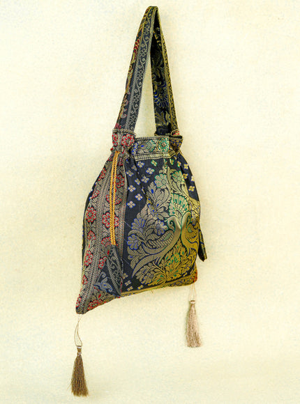 Banarasi Potli Bag - 10x9 Inch - WBG1989