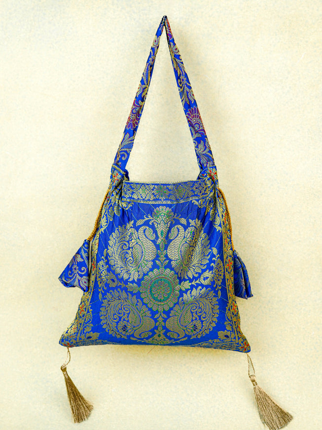 Banarasi Potli Bag - 10x9 Inch - WBG1989
