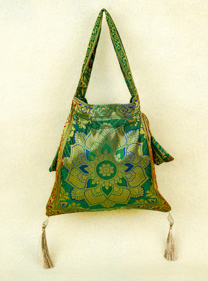 Banarasi Potli Bag - 10x9 Inch - WBG1989