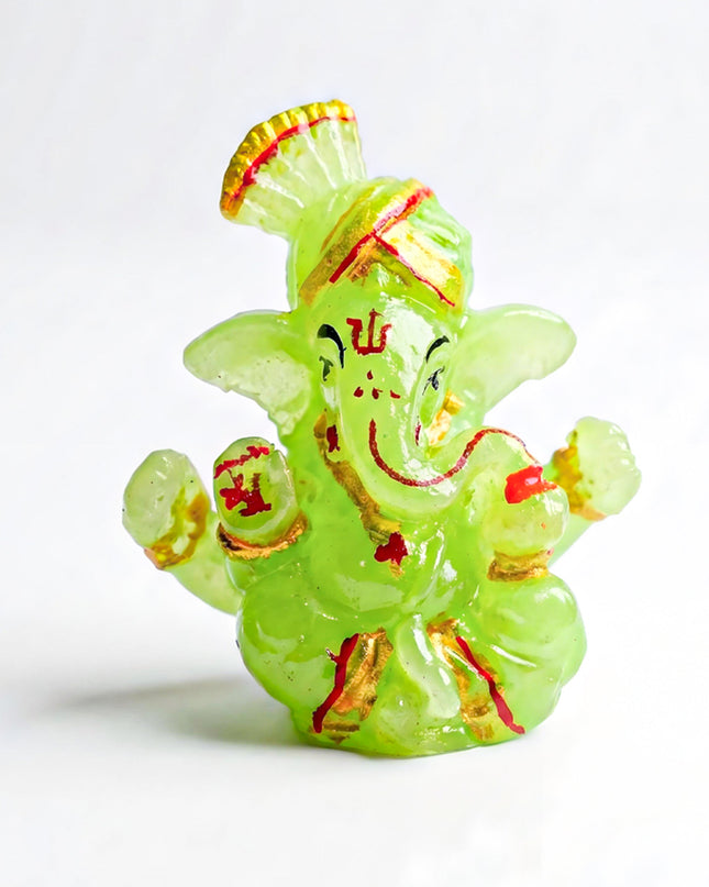 Polyresin Ganesha Idol - 3 inch - WBG1998