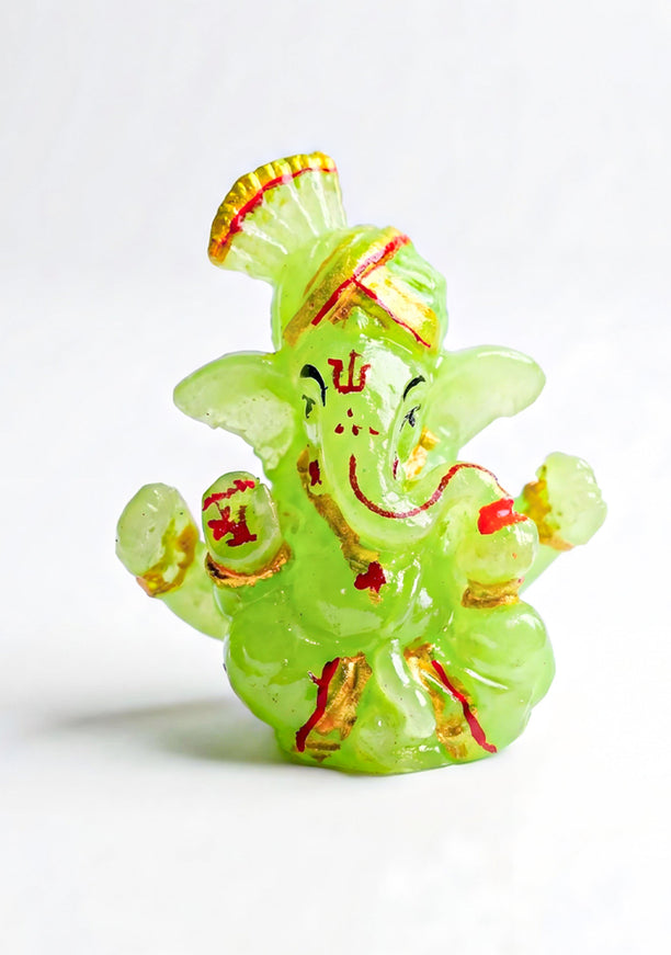 Polyresin Ganesha Idol - 3 inch - WBG1998