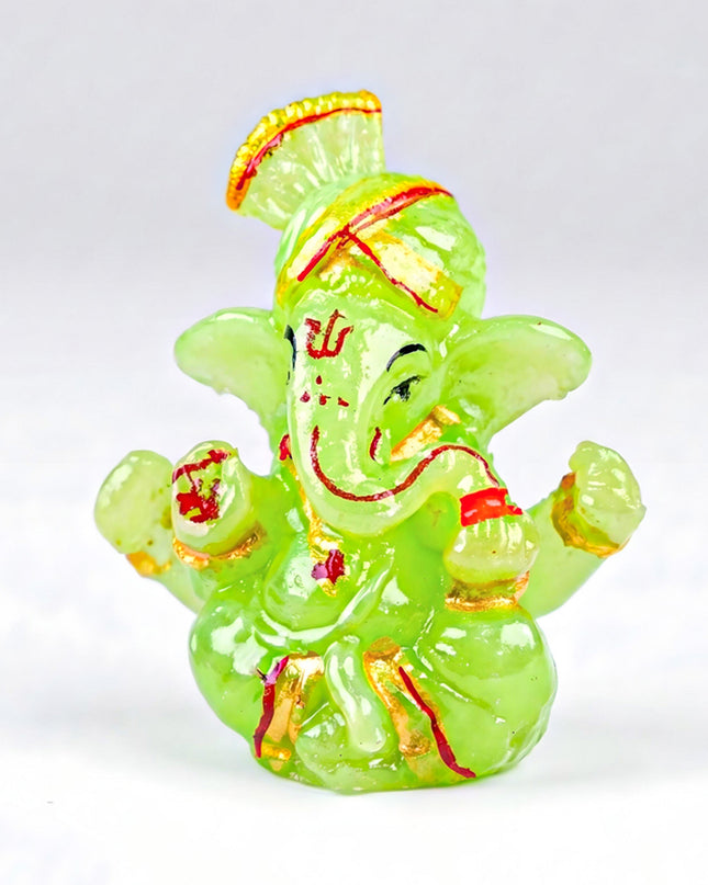 Polyresin Ganesha Idol - 3 inch - WBG1998