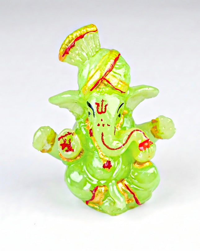 Polyresin Ganesha Idol - 3 inch - WBG1998