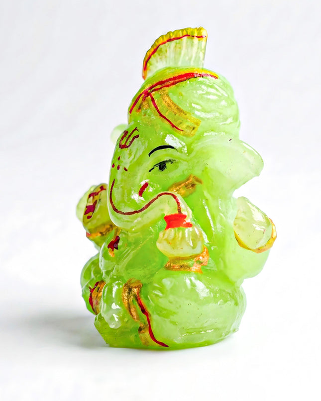 Polyresin Ganesha Idol - 3 inch - WBG1998