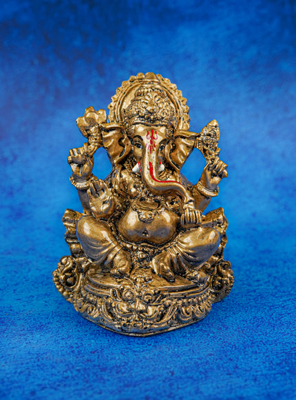Polyresin Ganesha - 4 inch - WBG2003
