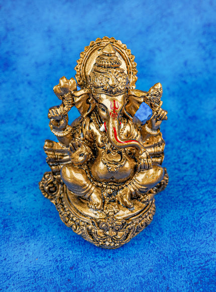 Polyresin Ganesha - 4 inch - WBG2003