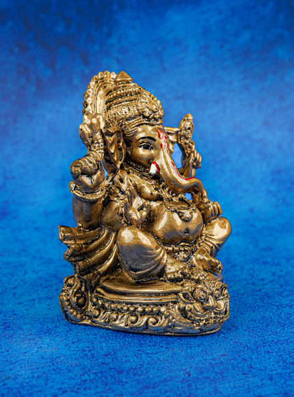 Polyresin Ganesha - 4 inch - WBG2003
