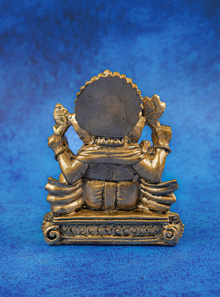 Polyresin Ganesha - 4 inch - WBG2003