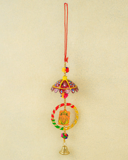 Ganesha Thoran with Bell - 15 inch - WBG2007