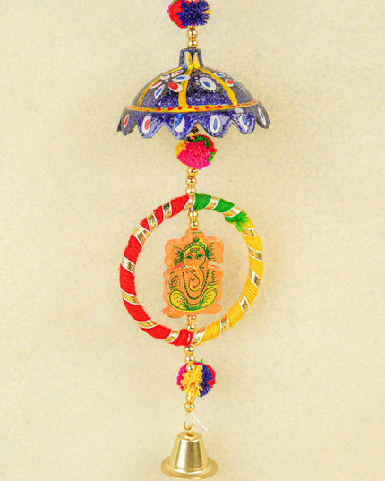 Ganesha Thoran with Bell - 15 inch - WBG2007