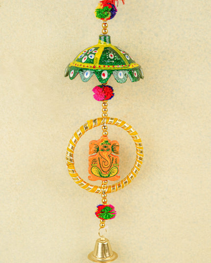 Ganesha Thoran with Bell - 15 inch - WBG2007