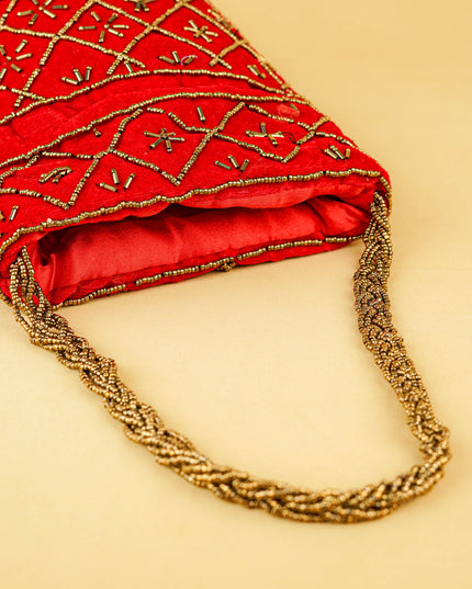 Potli Bag with Chamki Work - 8 inch - WBG2008
