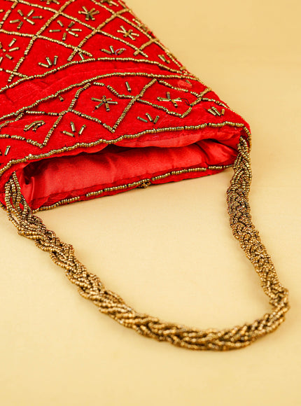 Potli Bag with Chamki Work - 8 inch - WBG2008