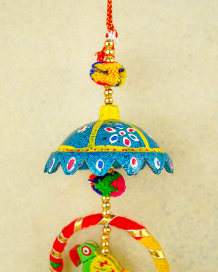 Parrot Thoran with Bell - Set of 2 - 15 inch - WBG2011