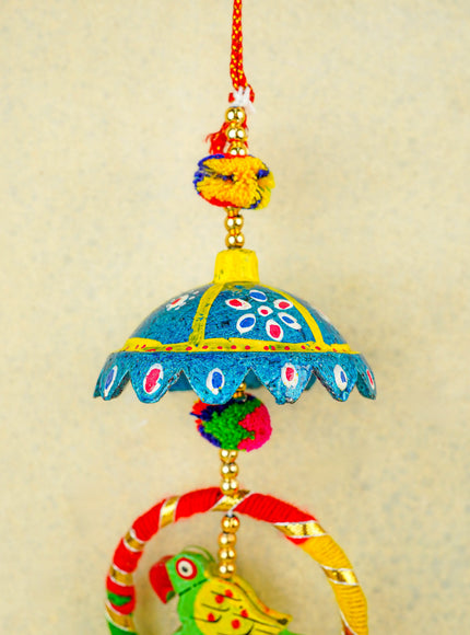Parrot Thoran with Bell - Set of 2 - 15 inch - WBG2011