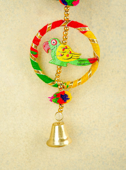 Parrot Thoran with Bell - Set of 2 - 15 inch - WBG2011