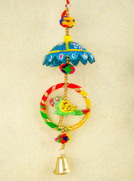 Parrot Thoran with Bell - Set of 2 - 15 inch - WBG2011