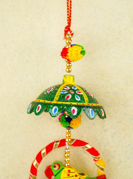 Parrot Thoran with Bell - Set of 2 - 15 inch - WBG2011