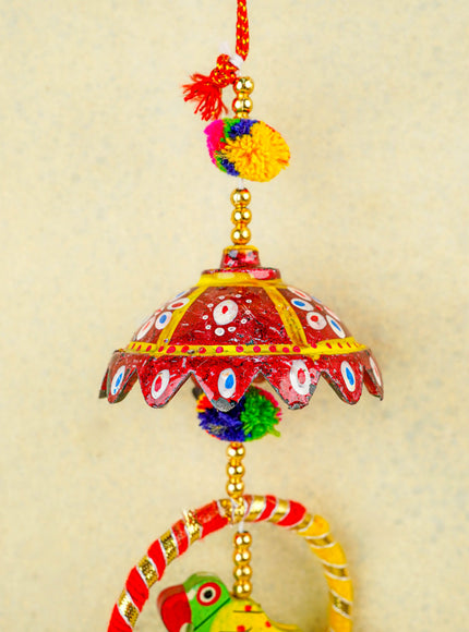 Parrot Thoran with Bell - Set of 2 - 15 inch - WBG2011
