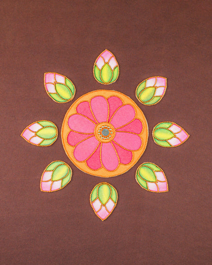 Rangoli - Flower with Set of 8 Buds - WBG2033