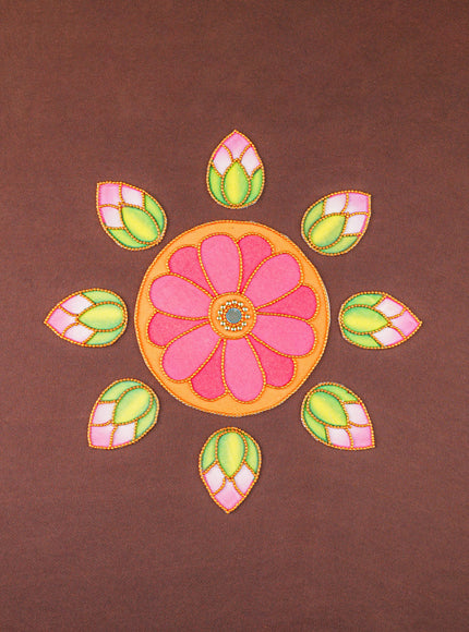 Rangoli - Flower with Set of 8 Buds - WBG2033