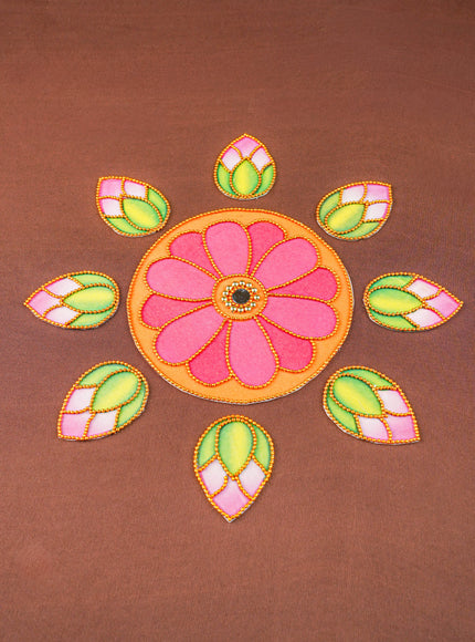 Rangoli - Flower with Set of 8 Buds - WBG2033