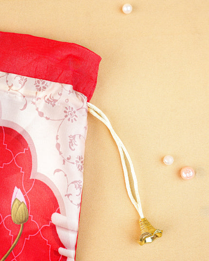 Pichwai String Bag - 11x9 inch - WBG2035