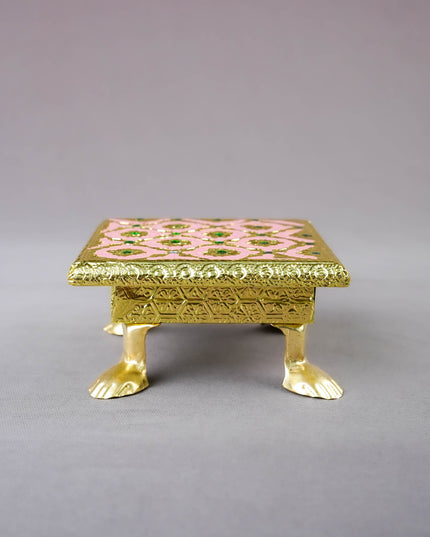 Meenakari Manai - 4 inch - WBG2058