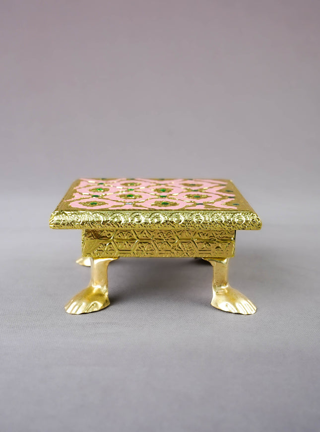 Meenakari Manai - 4 inch - WBG2058