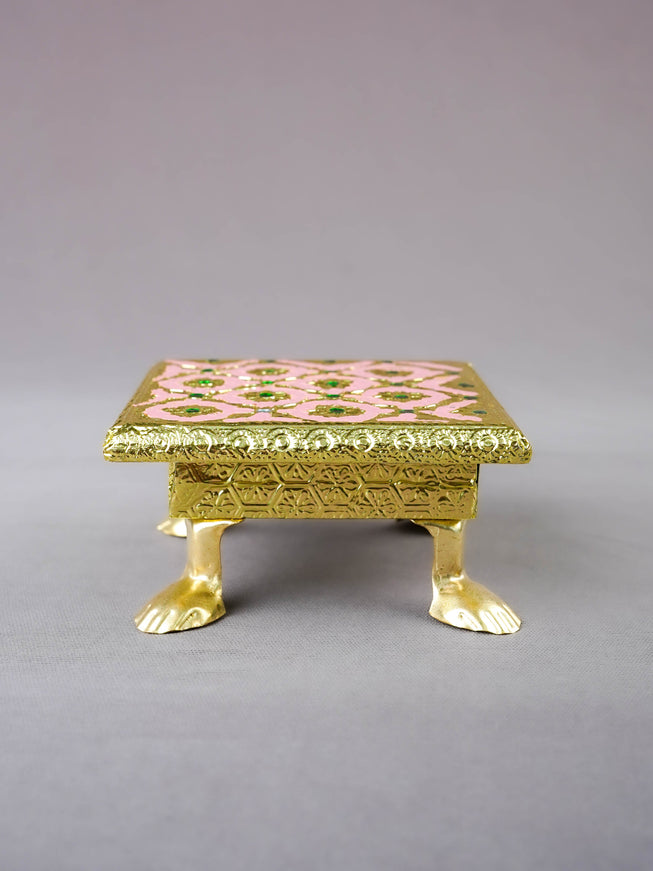 Meenakari Manai - 4 inch - WBG2058