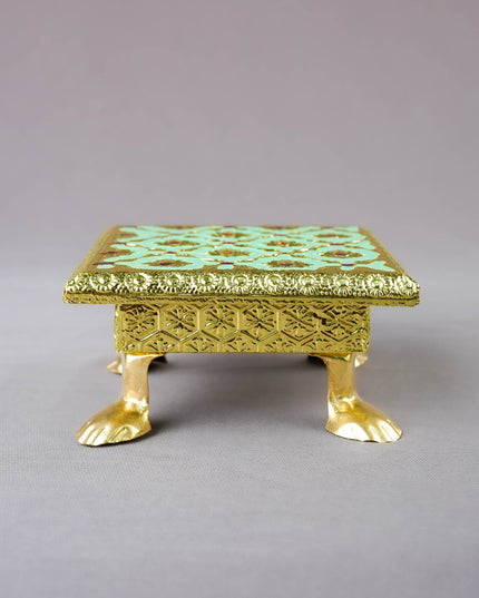 Meenakari Manai - 4 inch - WBG2058