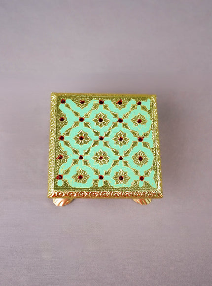 Meenakari Manai - 4 inch - WBG2058