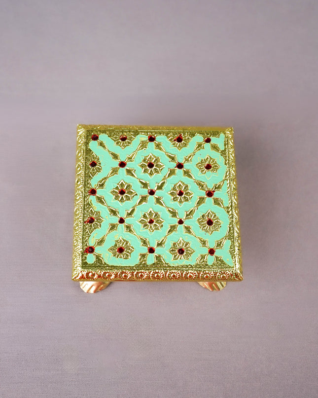 Meenakari Manai - 4 inch - WBG2058
