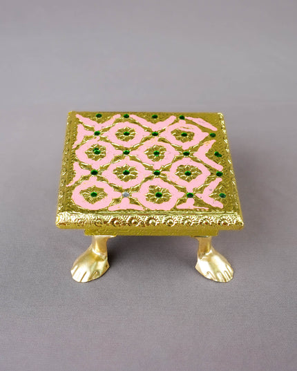 Meenakari Manai - 4 inch - WBG2058