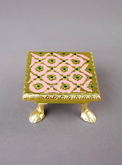 Meenakari Manai - 4 inch - WBG2058