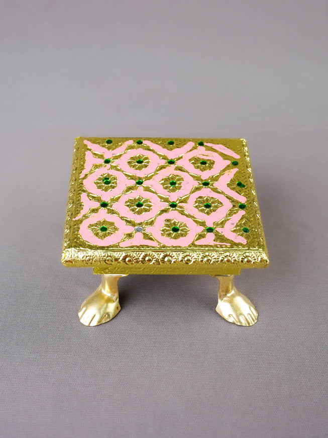 Meenakari Manai - 4 inch - WBG2058